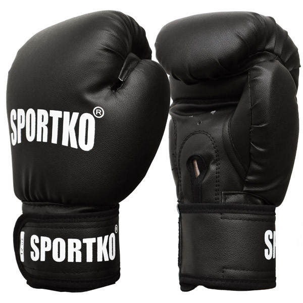 

Боксерские перчатки SPORTKO арт.ПД1 14oz(унций), Черный