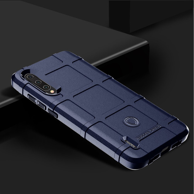 чохол накладка Xiaomi Mi CC9 протиударний темно-синій