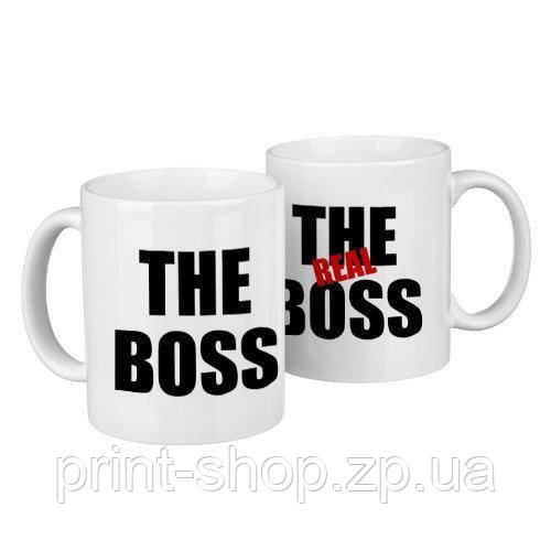 

Парные кружки The real boss