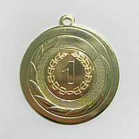 Наградная медаль 50 мм "золото"