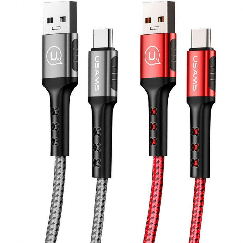 

Дата кабель USAMS US-SJ289 USB to Type-C (1.2m)