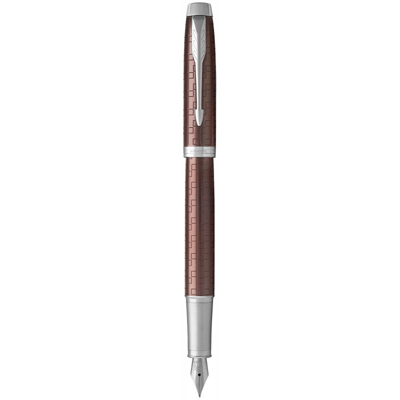 

Ручка перьевая Parker IM 17 Premium Brown CT FP F 24 511