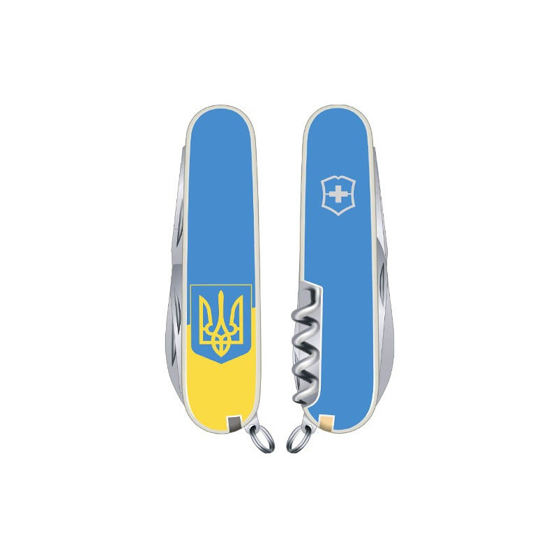 

Складной нож Victorinox CLIMBER UKRAINE 1.3703.7R3