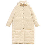 Женское пальто непромокаемое зимнее на Slimtex, большой и стандартный размер 42-78+, фото 5