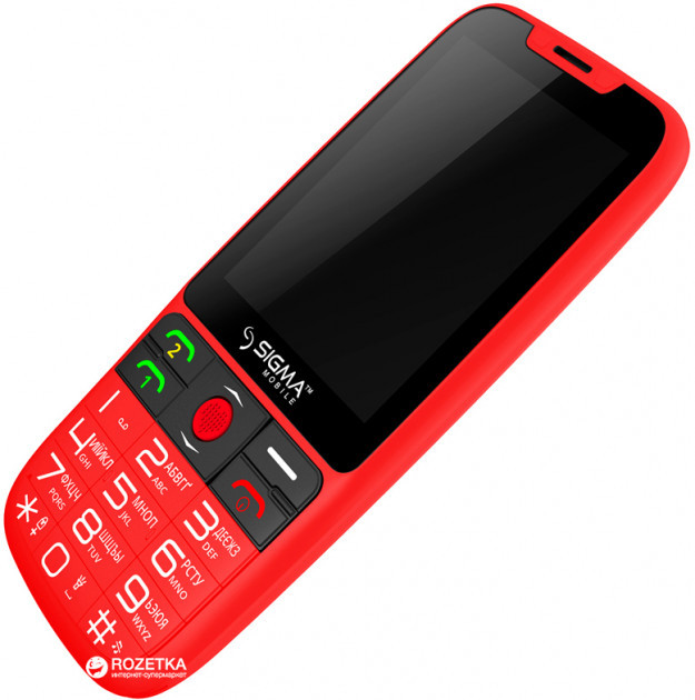 

Мобильный телефон Sigma mobile Comfort 50 Elegance3 Red