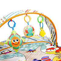 Детский развивающий коврик-манеж Meying с цветными шариками 023-41, фото 3