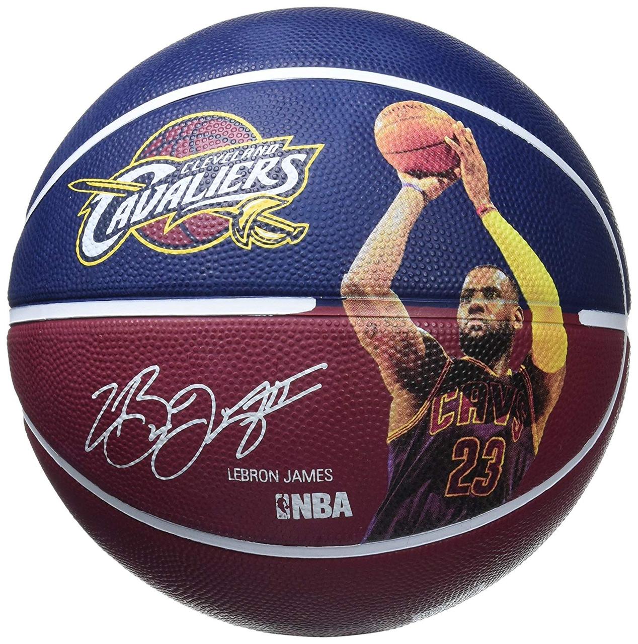 spalding lebron james basketball