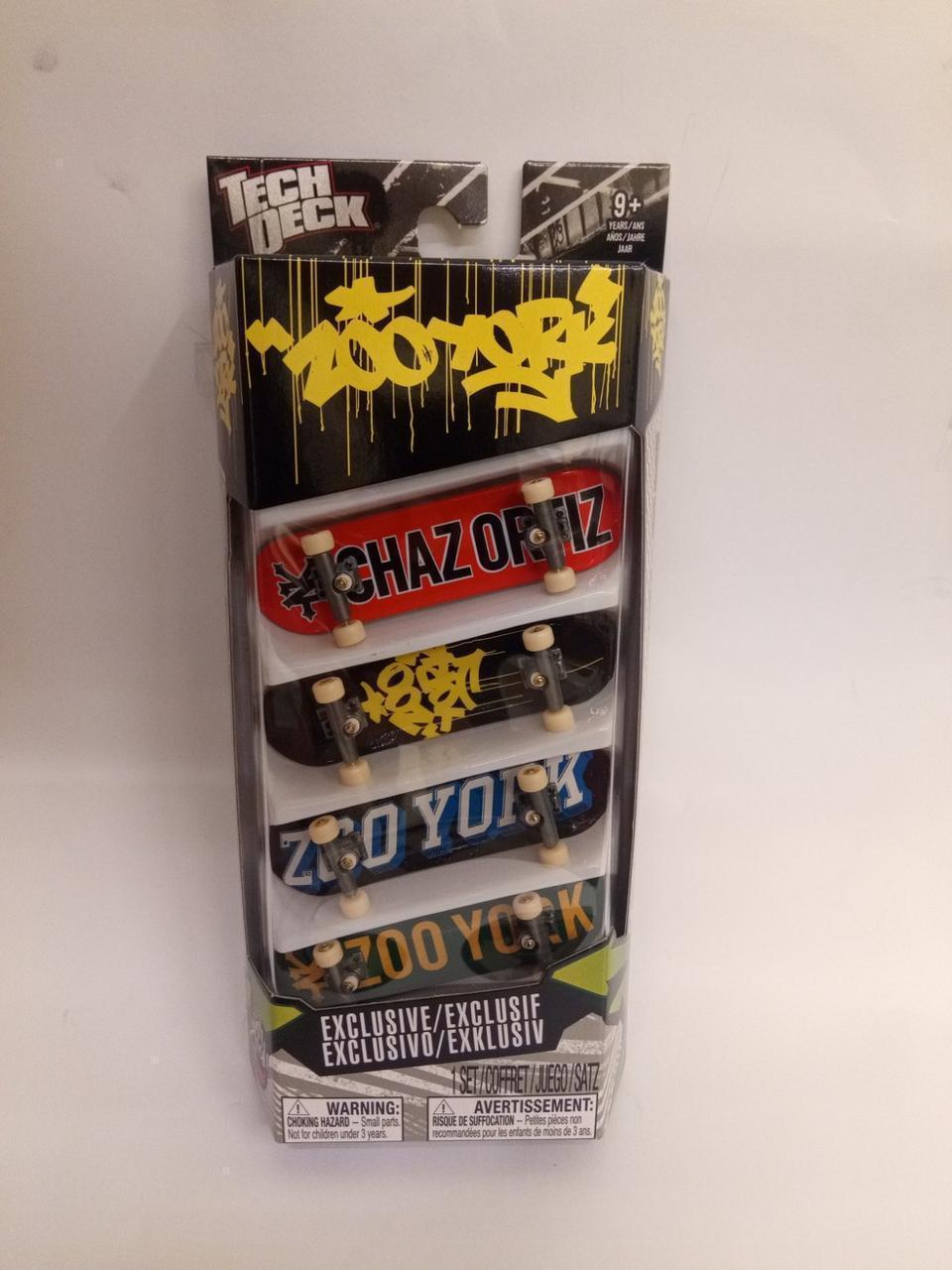 

Игровой набор TECH DECK 4 фингерборда 96 мм. ORIGINAL (мини скейт 4шт.) Цвет в ассортименте