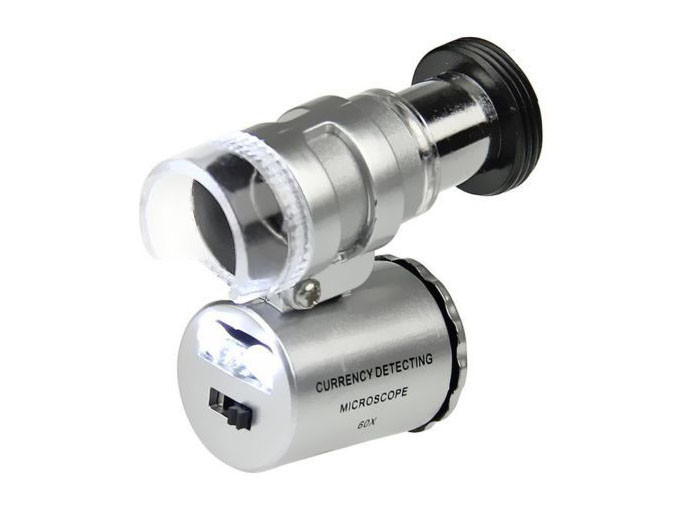 Карманный микроскоп Kromatech MG 9882 60X Серый (mdr_0401)