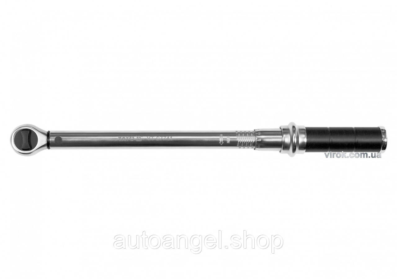 

Ключ динамометричний YATO 1/2" 20-100 Нм 420-440 мм