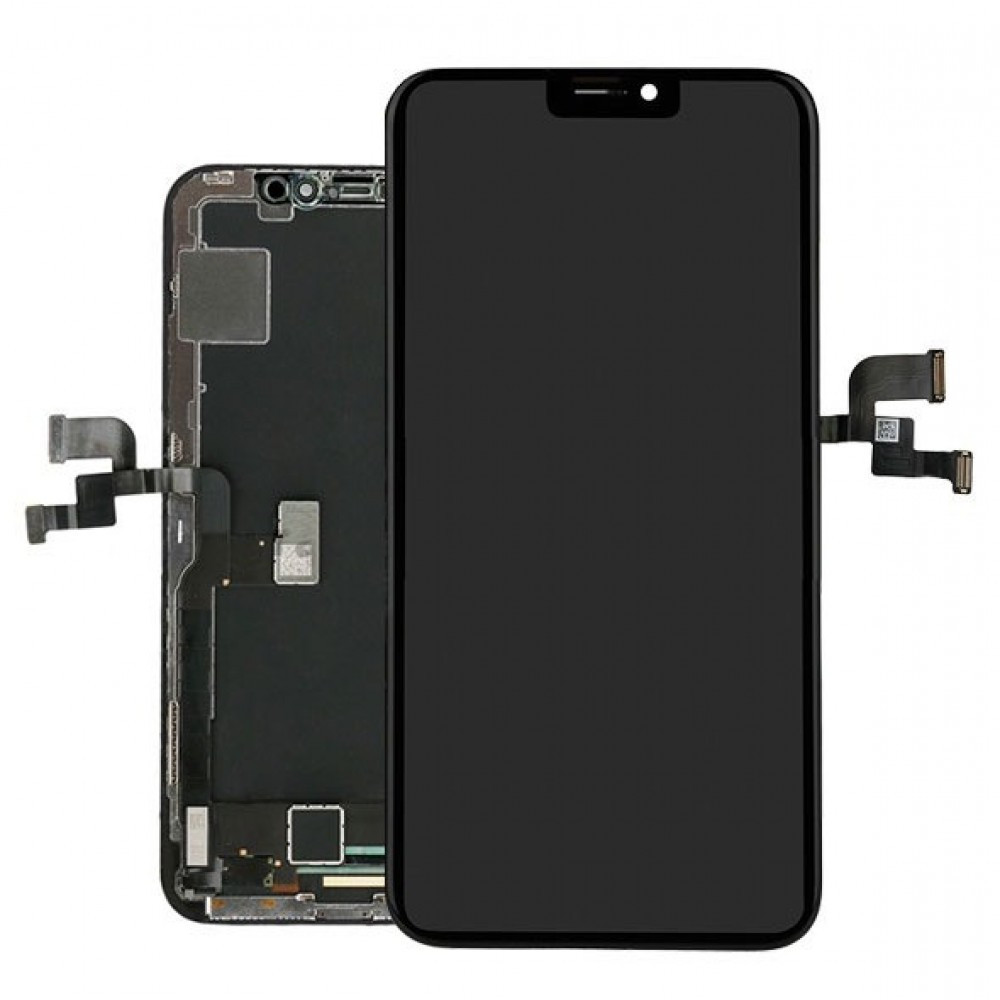 

Дисплейный модуль для iPhone X + Touchscreen Black TFT (оригинальный сенсор)