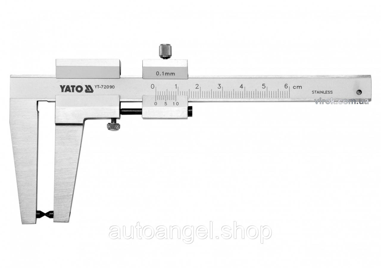 

Штангенциркуль для гальмівних дисків YATO 160 мм