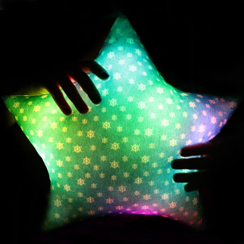 

Светящаяся подушка "Новогодняя звездочка"