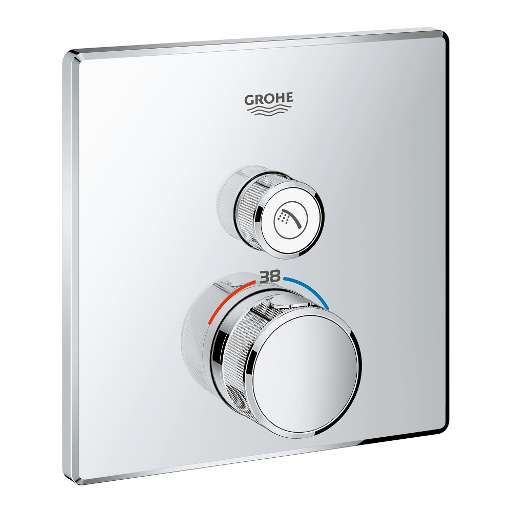 

Термостат Grohe Grohtherm SmartControl для душа встраиваемый без подключения шланга 29123000