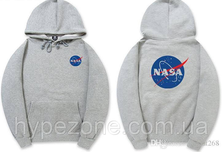 

Кенгуру NASA Two-Sided серое, HOODIE NASA Худи с логотипом НАСА, Кофта с капюшоном Есть Лето \ Осень \ Зима, Серый