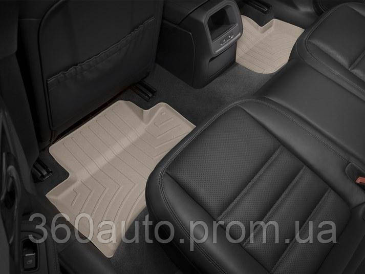 

Коврики Porsche Macan 2014- бежевые задние | Автоковрики WeatherTech 452303, Бежевый