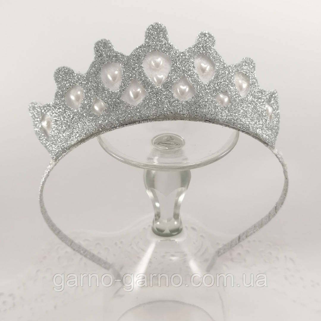 Цена на Корона снежинка для Снежной королевы Корона снежинки серебро корона  серебренная серебренного цвета в "Garno-Garno" - 1091580856