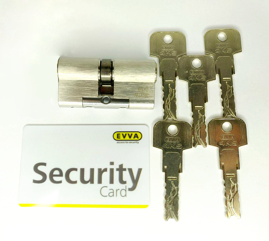 EVVA 4KS ключ-ключ (Австрия) 5, 117 мм 41/76, никель