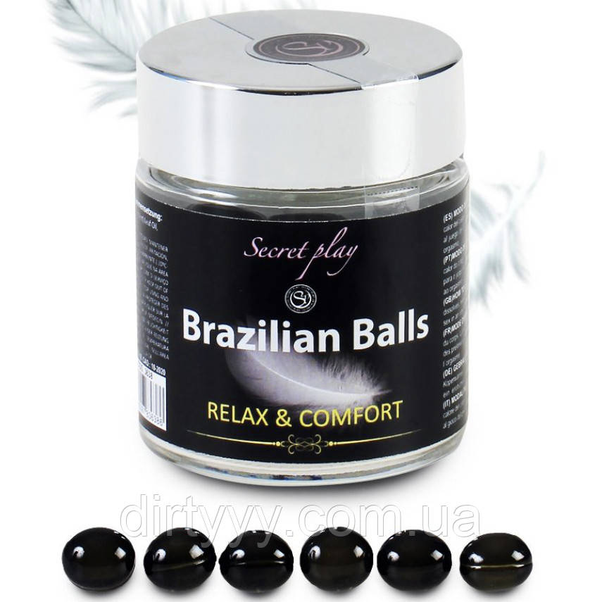 

Большой набор бразильских шариков 6 RELAX & COMFORT EFFECT BRAZILIAN BALLS