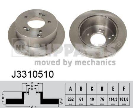 

Тормозной диск HYUNDAI TUCSON (TL, TLE) / HYUNDAI SONATA V (NF) / KIA MAGENTIS (MG) 1998-2015 г.