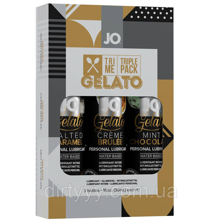 

Подарочный набор - System JO Limited Edition Tri-Me - Gelato (3 х 30мл)