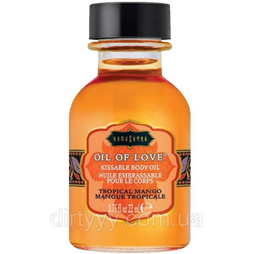 

Масло для эрогенных зон с тропическим манго -Oil of Love 22ml