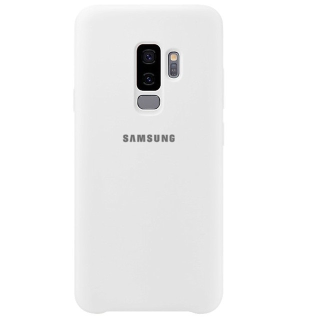 

Чехол Silicone Case для Samsung Galaxy S9 Plus G956 прорезиненный оригинальный, Белый