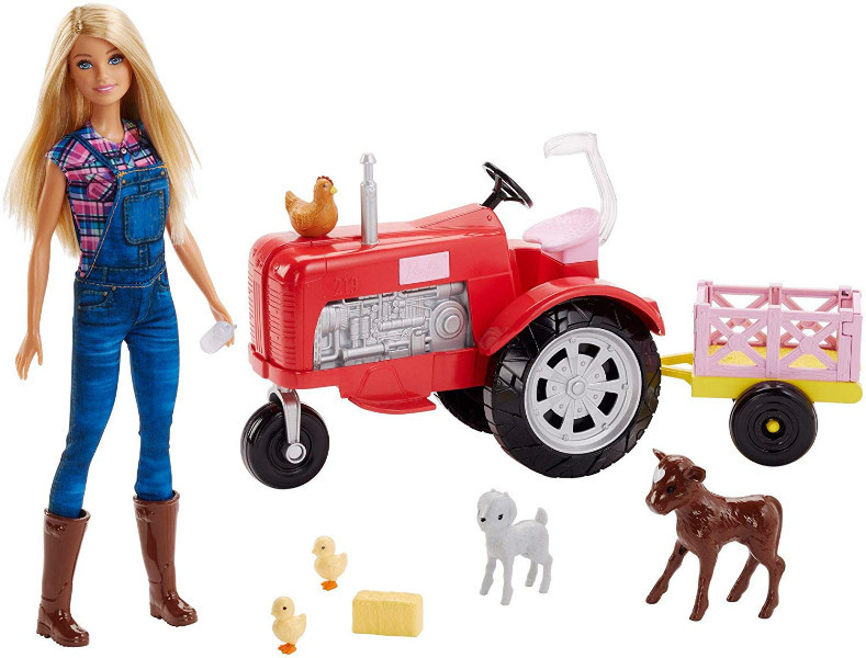 

Barbie Кукла Барби c на тракторе Doll and Tractor