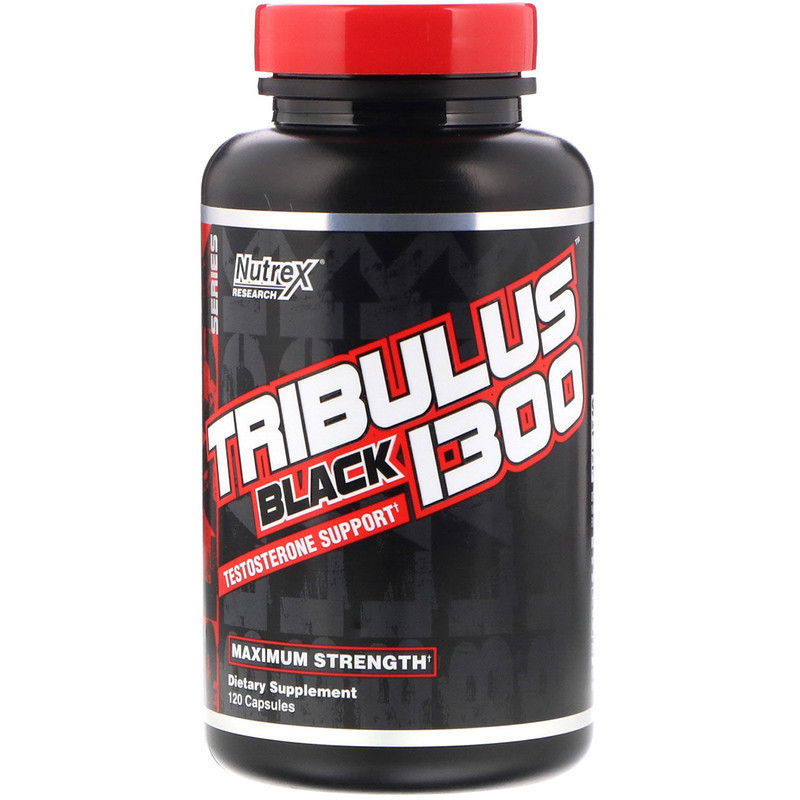 

Тестобустер Nutrex Tribulus Black 1300 120 caps Тестостероновый бустер