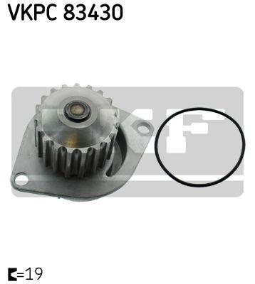 

Водяная помпа CITROEN XSARA Break (N2) / PEUGEOT 307 CC (3B) / PEUGEOT 206 CC (2D) 1992-2016 г.