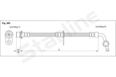 

Тормозной шланг LEXUS LX (UZJ100) / TOYOTA LAND CRUISER 100 (_J1_) 1997-2008 г.