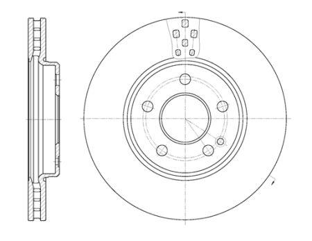 

Тормозной диск MERCEDES-BENZ B-CLASS (W245) / MERCEDES-BENZ A-CLASS (W169) 2004-2012 г.