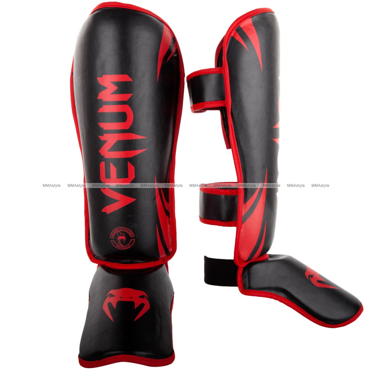 

Защита голени и голеностопа Venum Challenger Standup Shinguards Black Red