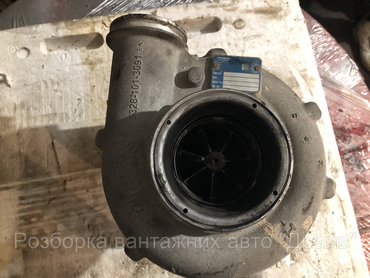 

Турбина б/у BorgWarner 5329988713 на MAN TGX ман тгх