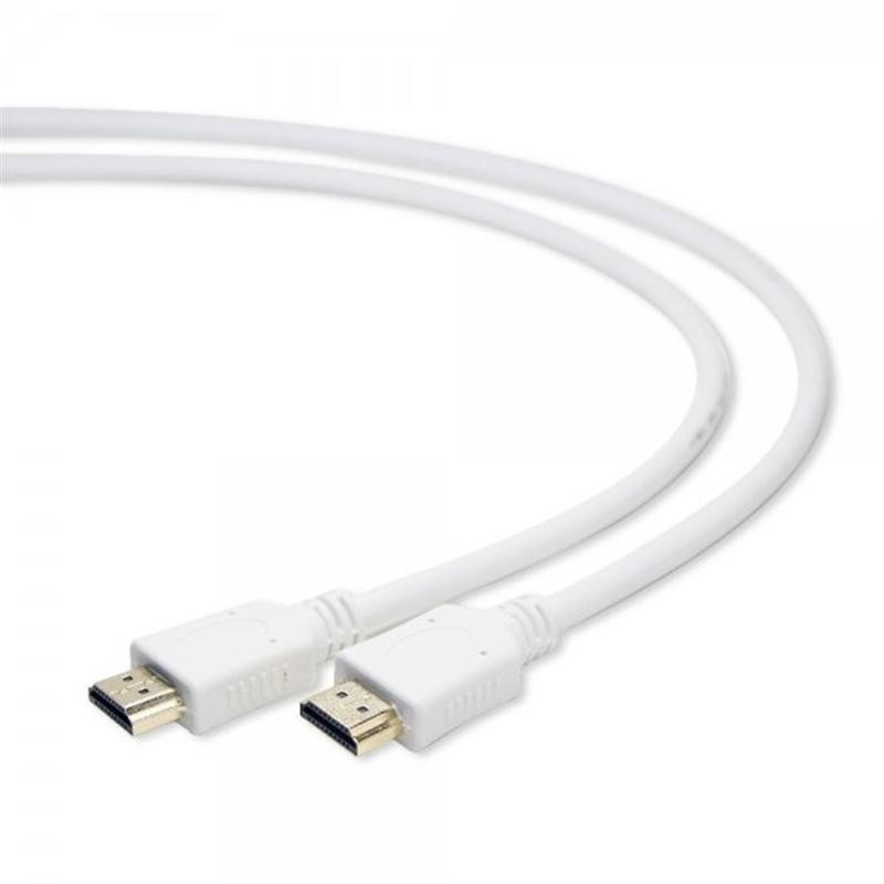 Кабель Cablexpert (CC-HDMI4-W-10) HDMI-HDMI M/M v1.4, білий, 3м