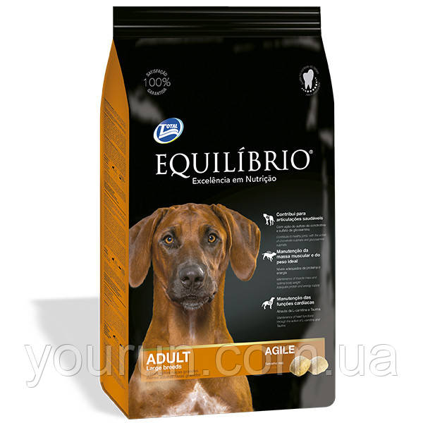 

Equilibrio (Эквилибрио) Dog Adult Large Breeds сухой суперпремиум корм для собак крупных и гигантских пород