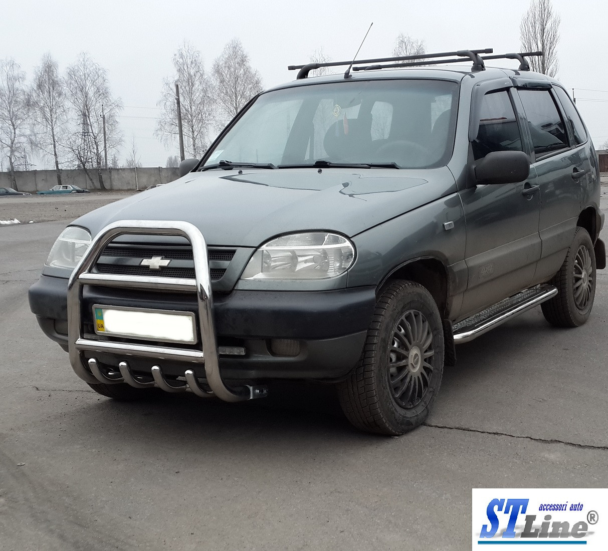 

Кенгурятник Chevrolet Niva (02-09) защита переднего бампера кенгурятники на для Шевроле Нива Chevrolet Niva (02-09) d51х1,6мм