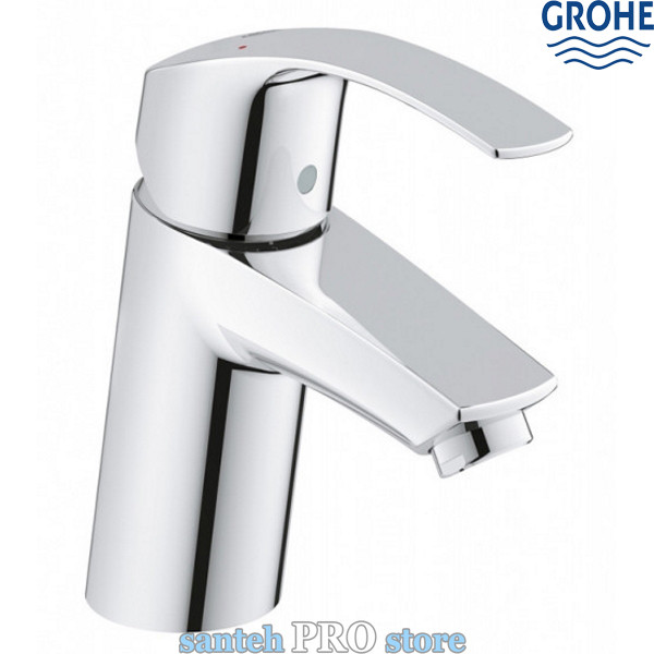 

Смеситель для умывальника GROHE EUROSMART 2015, однорычажный.