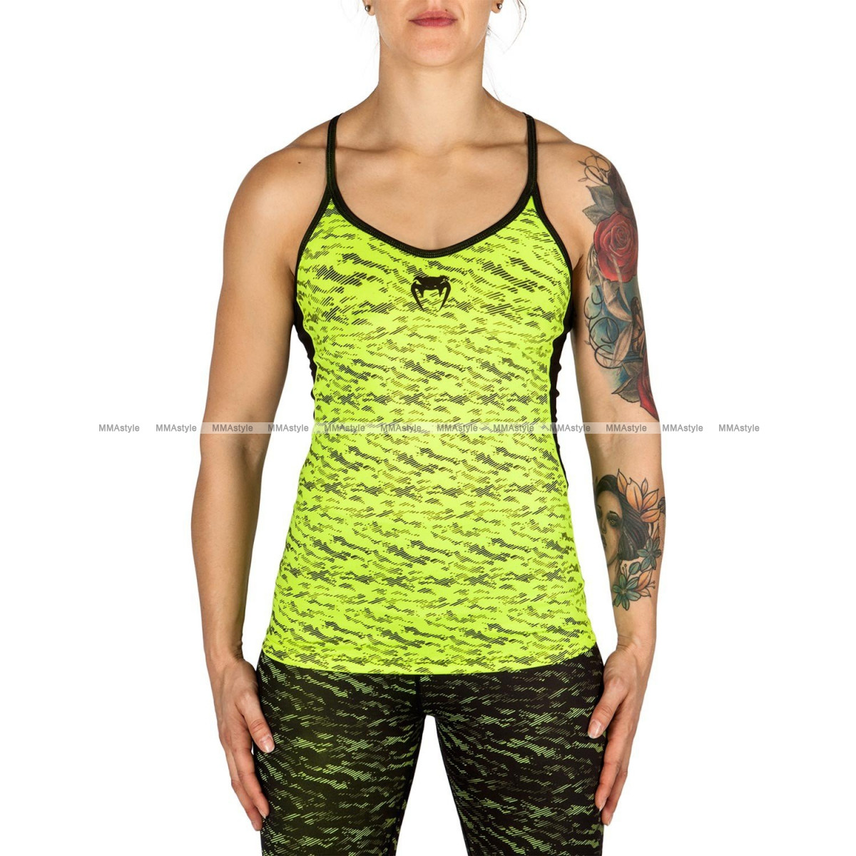 

Майка Venum Camoline Tank Top Neo Yellow, Желтый