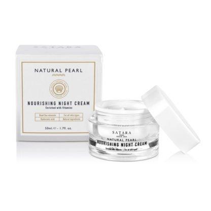 

Крем SATARA для лица ночной питательный Natural Pearl Nourishing Night Cream 50мл.