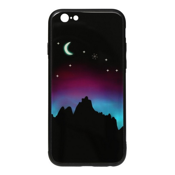 

Накладка для iPhone 6/6s TOTO Night Light Print Glass Case Moon