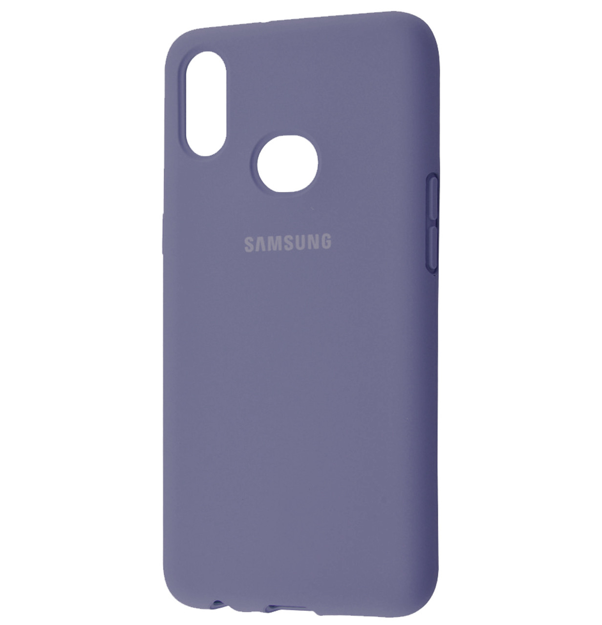 

Чехол-накладка Original Silicone case Full Protective на Samsung Galaxy A10s SM-A107F #1 Lavender Grey