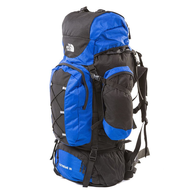 

Рюкзак North Face 80л синий 801-80EX, Черно-синий