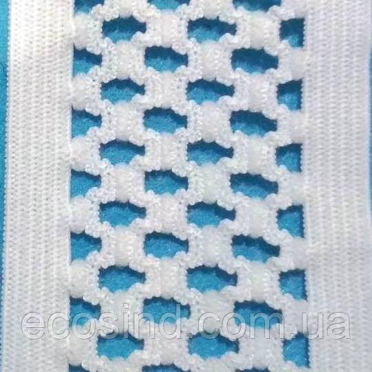 

Резинка ажурная для повязок "Сеточка ", 4,5 см, цвет белый (657-Л-0148)