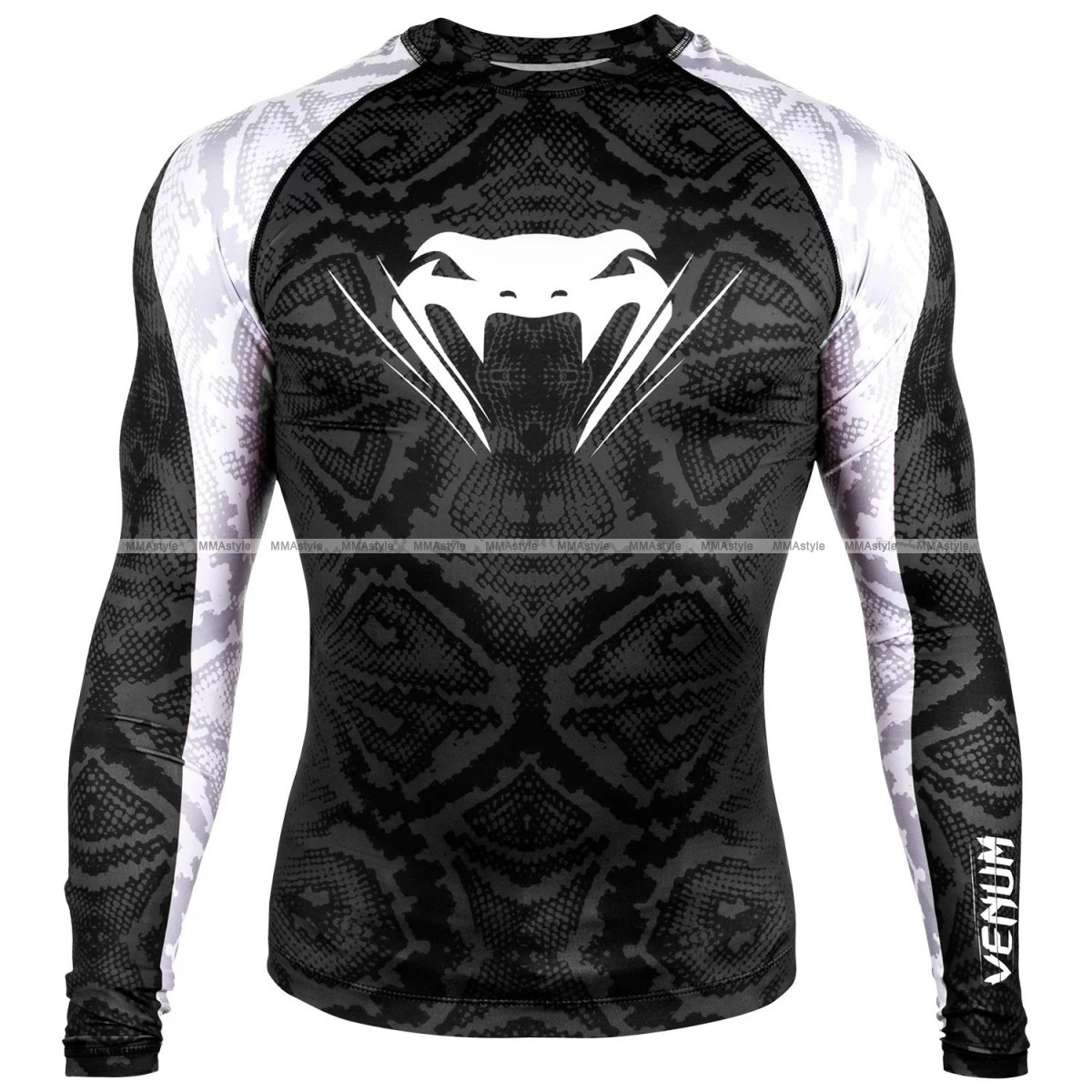 

Рашгард Venum Amazonia 5 Rashguard Long Sleeves Black, Серый