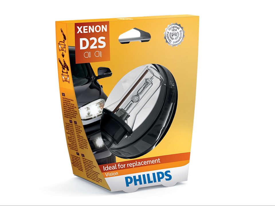 

Штатная лампа ксеноновая с цоколем D2S PHILIPS VISION 85122VIS1 ОРИГИНАЛ