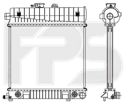 

Радиатор Мерседес 208 97-03 (C208-CLK) / MERCEDES CLK W208 (1997-2003)