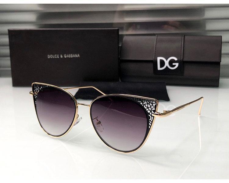 

Брендовые женские солнцезащитные очки D&G (8800) black