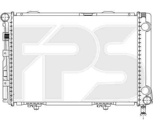 

Радиатор Мерседес 124 84-96 (E-CLASS) / MERCEDES E-Class W124 (1984-1996)