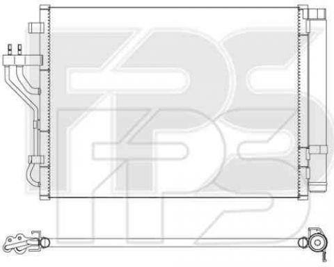 

Радиатор кондиционера Хюндаи ix35 10- / HYUNDAI IX35 (2010-)